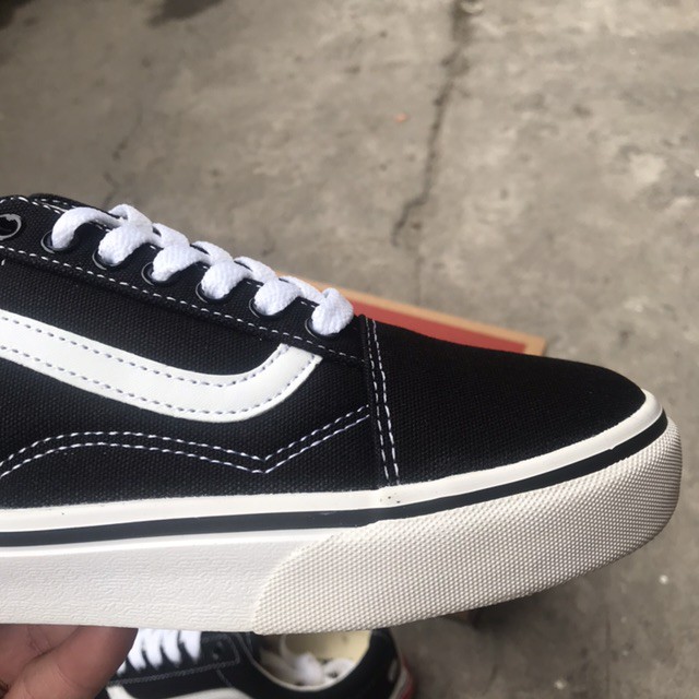 [Freeship từ 99k] GIÀY V. A. N. S OLD SKOOL ĐEN (Full box, tag)