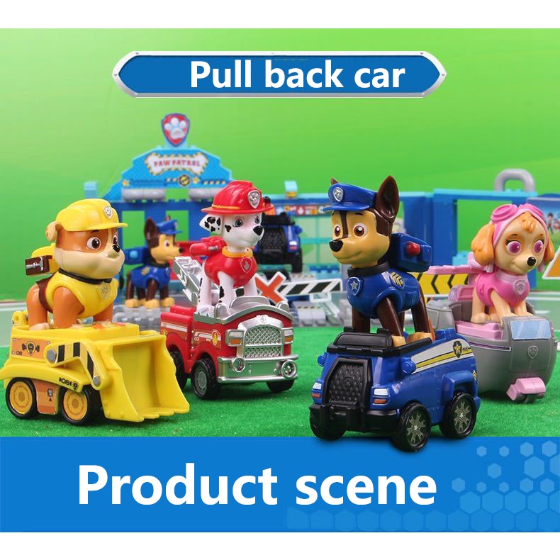 Mô hình xe đồ chơi chó cứu hộ Paw Patrol cho bé
