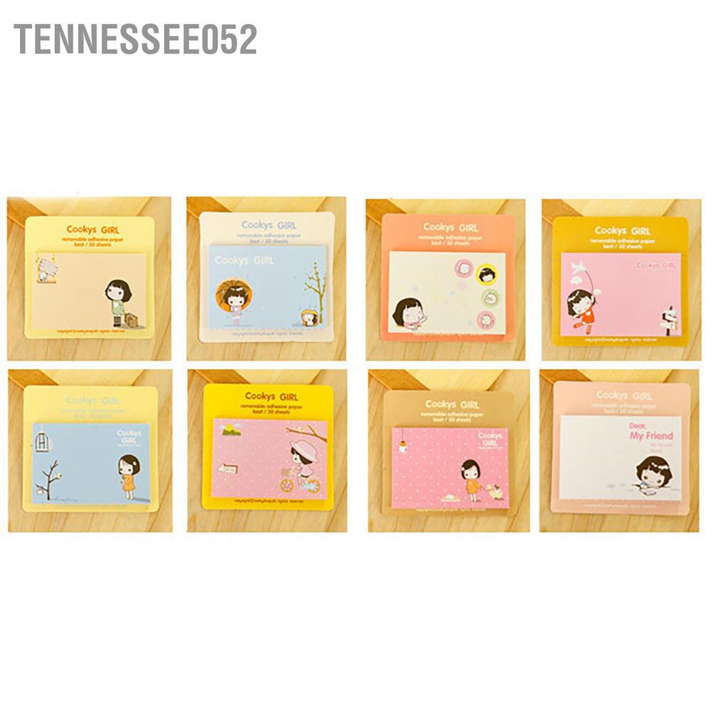 Tennessee052 Cute Cartoon Sticky Notes Portable 20 Sheet Self Stick Creative Square Notepad