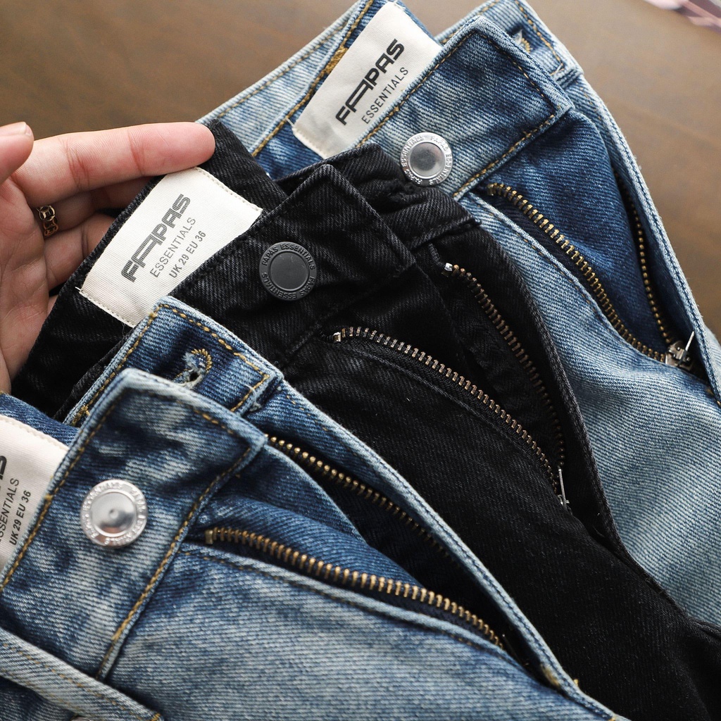 Quần shorts jean Joaquin rách nhẹ cực chất, bụi bậm, cá tính - FAPAS