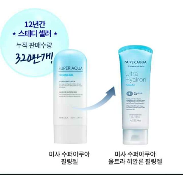 Gel Tẩy tế bào chết Missha Super Aqua