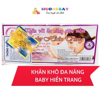 Khăn vải đa năng siêu mềm Baby Hiền Trang, khăn khô
