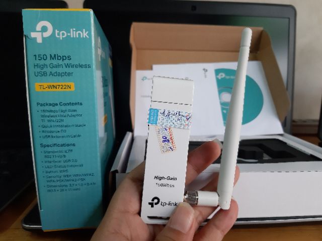 USB thu sóng Wifi tp-link TL-WN722N BH chính hãng 2 năm