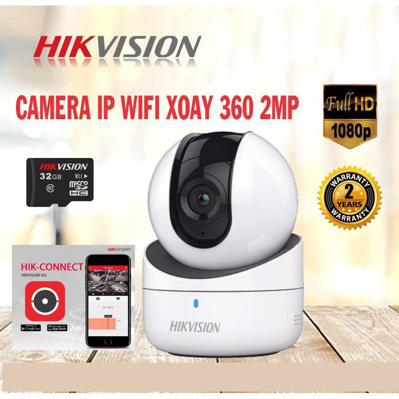 Camera IP HIKVISION 2MP WIFI HIKVISION Q1 ( Q21 ) 1080P DS-2CV2Q21EFD-IW BH 2 NĂM