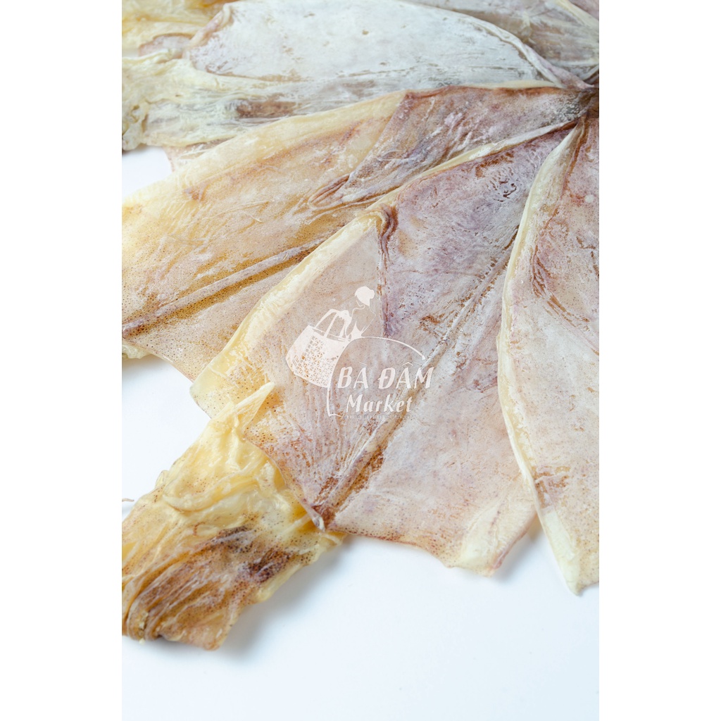 KHÔ MỰC ỐNG CÂU BIỂN RAM RANH PHƠI TÀU LOẠI 1, CHẤT MỰC RẤT NGỌT (1000GR NET)