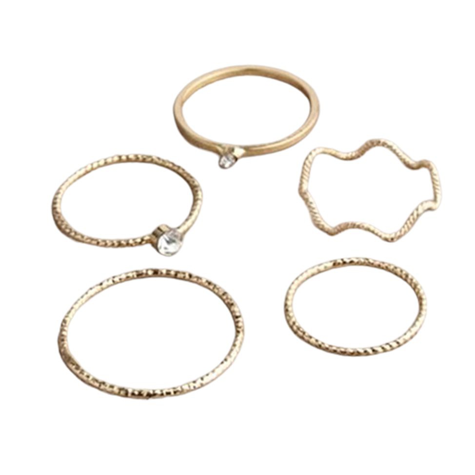Set 5 Nhẫn Đốt Ngón Tay Nhiều Kiểu Dáng
