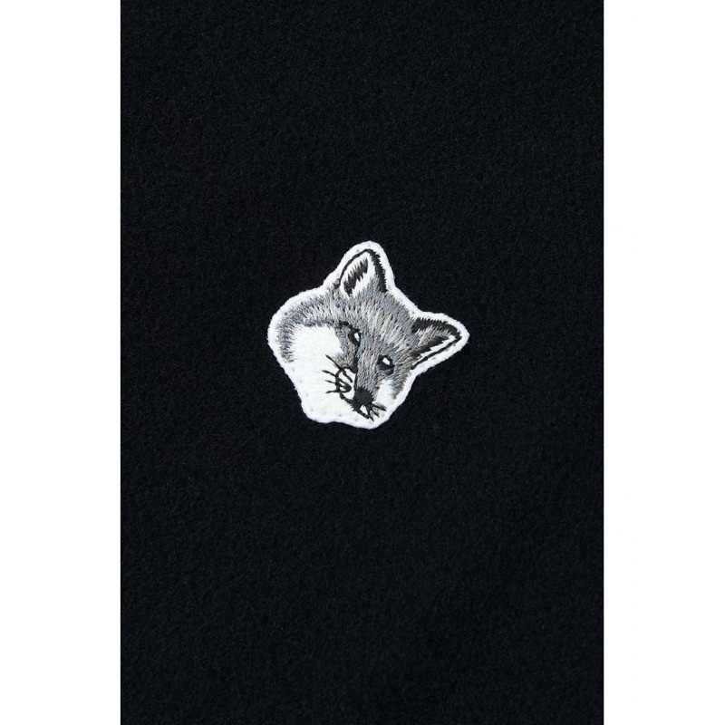 Áo khoác varsity bomber Maison Kitsuné giống Jennie BLACKPINK