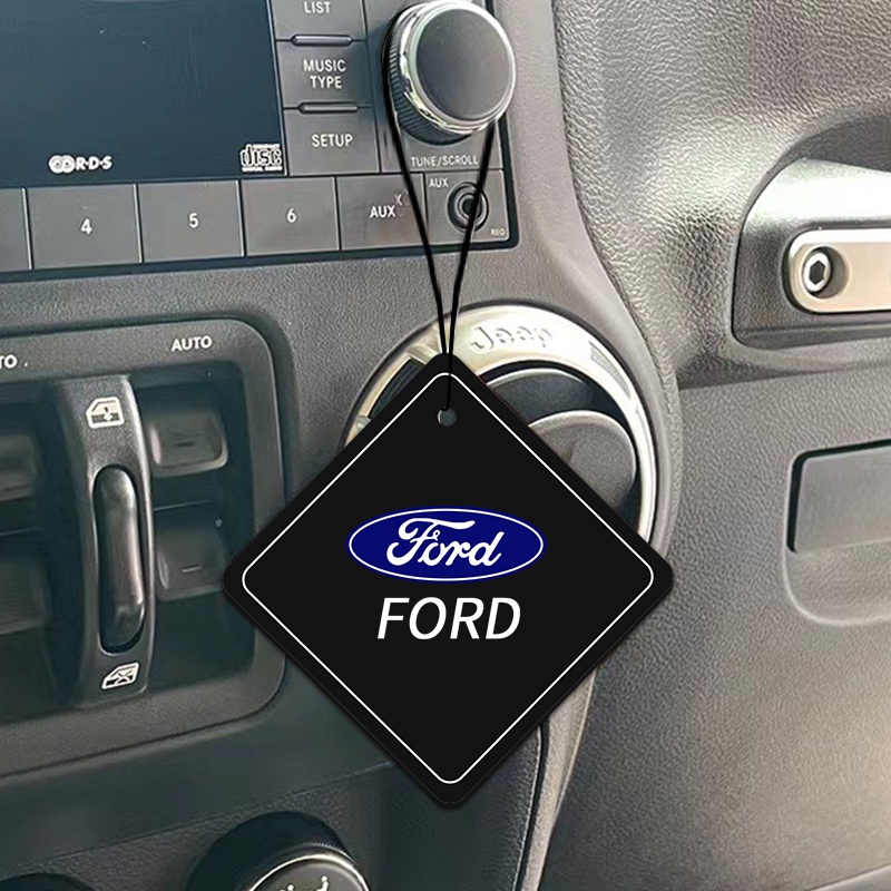 1 Dây Treo Nước Hoa In Logo Sáng Tạo Cho Xe Hơi Ford ST FOCUS 2 3 Mondeo Fiesta Kuga MK2 MK3 MK4