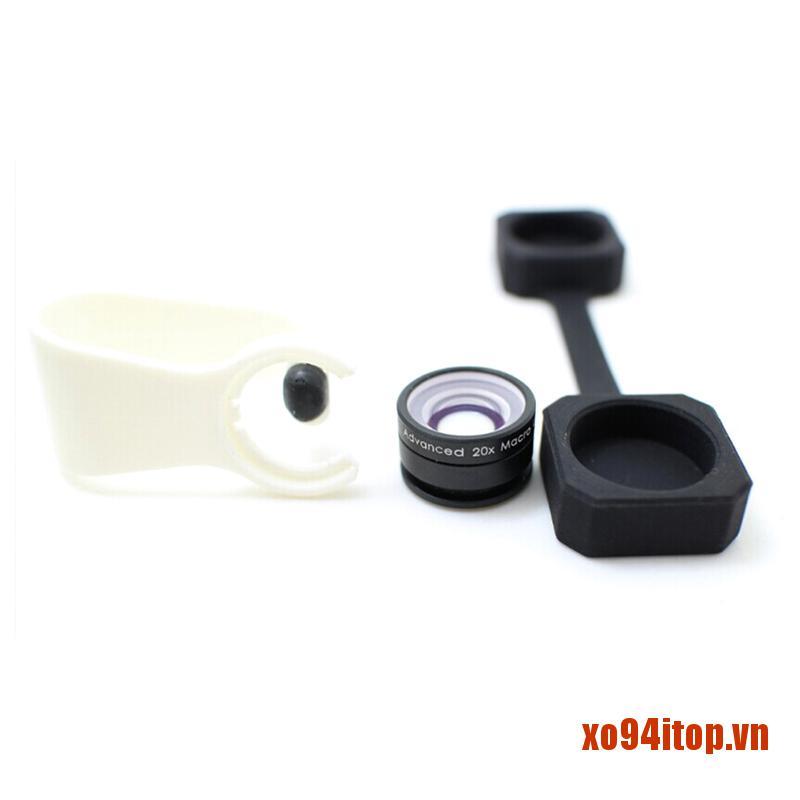 XOTOP mobile phone Macro Lens 20X Super Cellphone Macro Lenses camaca zoom kit