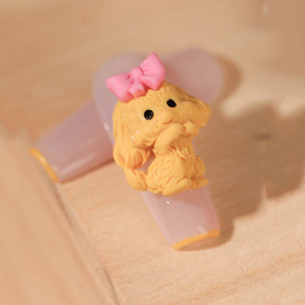 Phụ Kiện Trang Trí Móng Tay Hình Động Vật 3D Đáng Yêu DIY