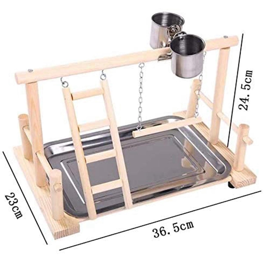 Thang Leo Đồ Chơi Thoải Mái Cho Vẹt Cưng