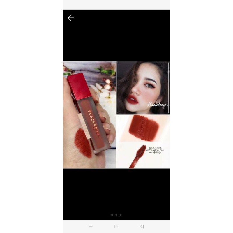 💮 Son Kem Siêu Lì  Black rouges A12 💮 Đẳng Cấp Quí Cô 💮 Handsmade💮 | Thế Giới Skin Care