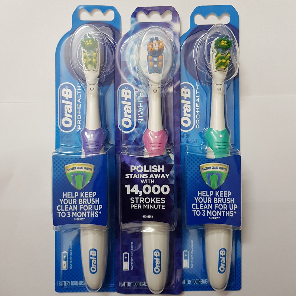 Máy đánh răng Oral-B chạy pin