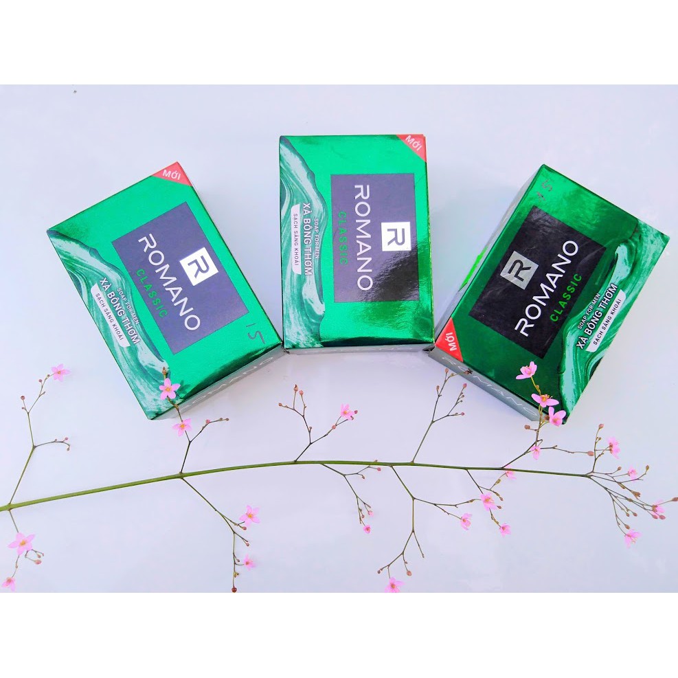 XÀ BÔNG TẮM ROMANO 90 CHÍNH HÃNG