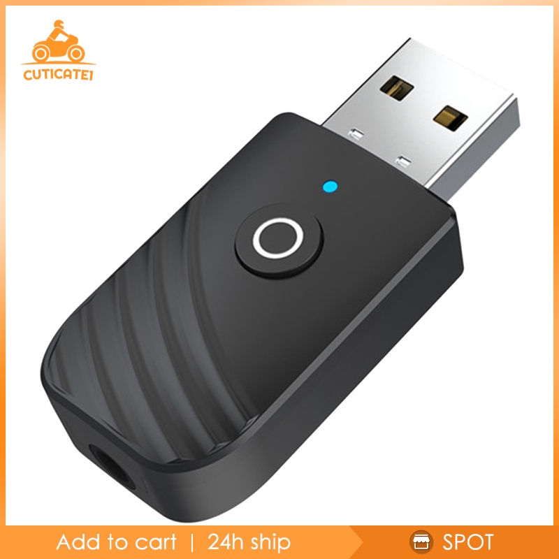 ✨Hàng sẵn sàng✨Usb Thu Phát Bluetooth 5.0 Cut1-8 Cổng 3.5mm Aux Cho Loa Xe Hơi / Tv / Pc | BigBuy360 - bigbuy360.vn