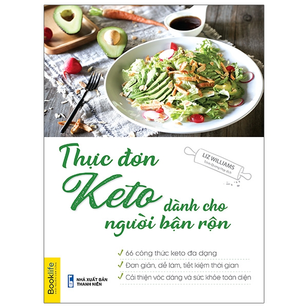 Sách Thực Đơn Keto Dành Cho Người Bận Rộn