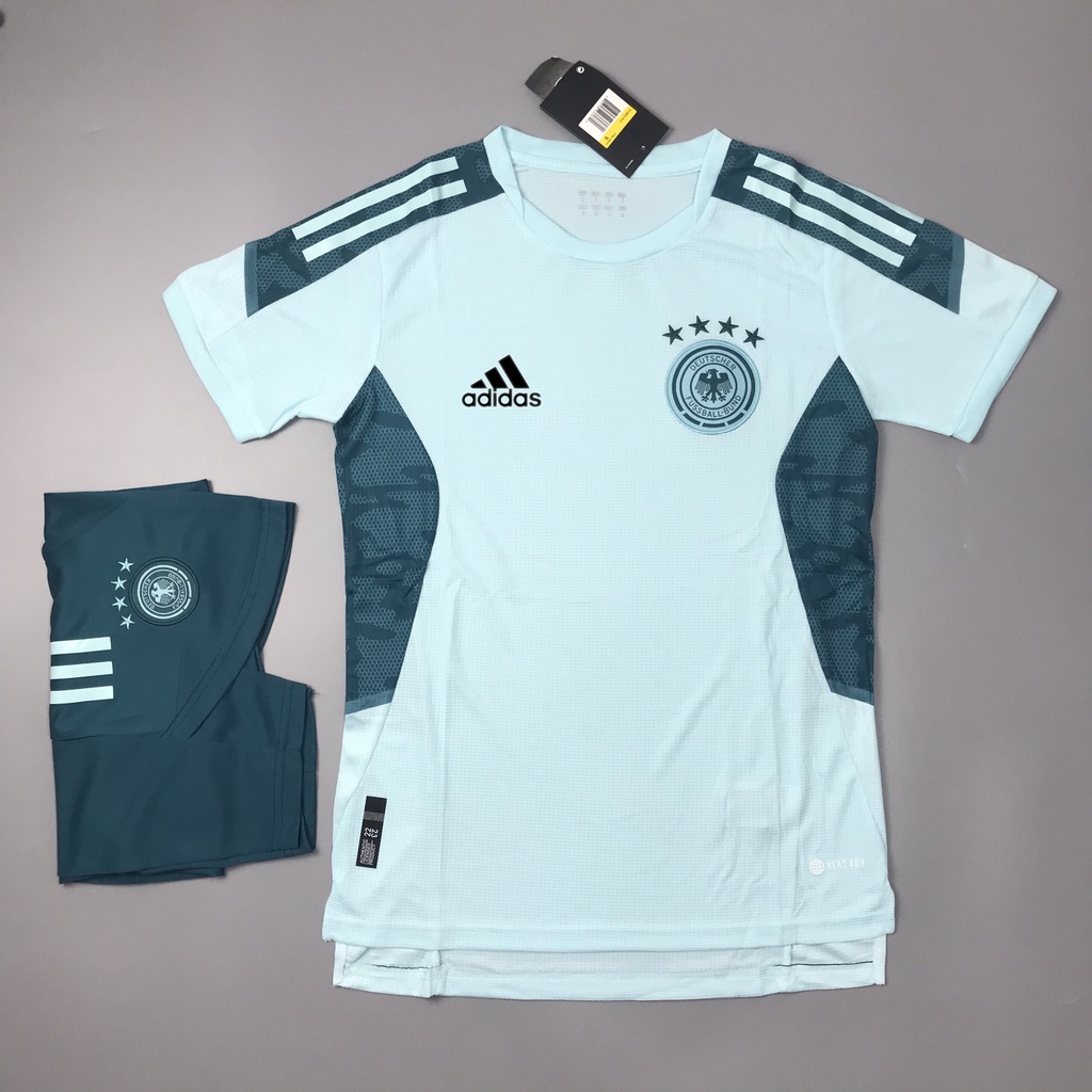 Áo Bóng Đá ĐỘI TUYỂN ĐỨC - Chuẩn Mẫu Thi Đấu-Đen - Vải Polyeste Siêu Thoáng-Siêu Bền