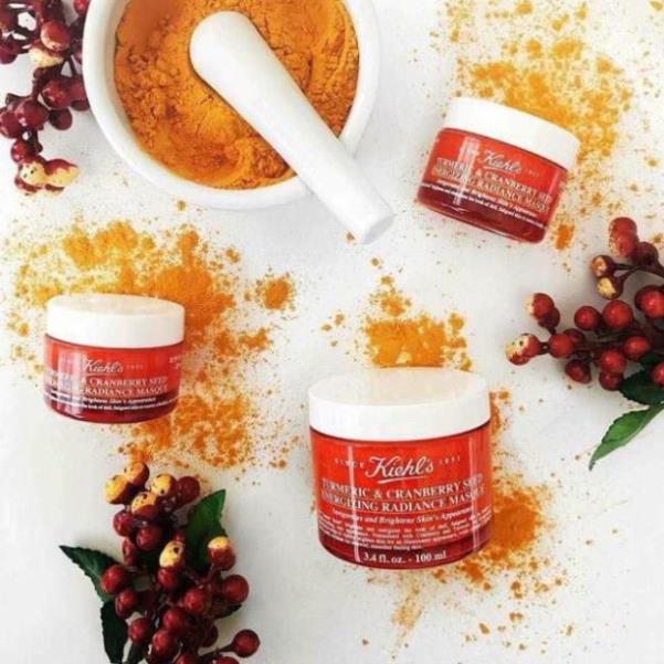 ✅ (HÀNG CHUẨN AUTHENTIC) [KIEHL'S] Mặt Nạ Làm Sáng, Mờ Thâm Nám Chiết Xuất Nghệ Kiehls 14ml