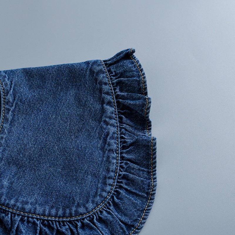 Áo Choàng Poncho Giả Nhún Bèo Phong Cách Cổ Điển Có Thể Tháo Rời Cho Nữ