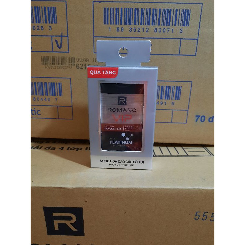 Nước hoa bỏ túi romano vip passion 18ml (hàng tặng)