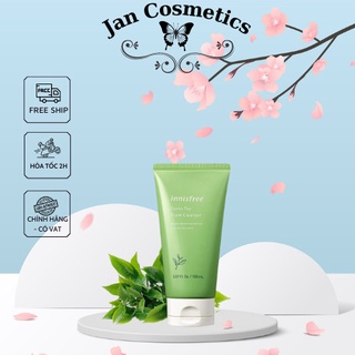 [CAO CẤP] Sữa rửa mặt trà xanh innisfree 150ml [CHÍNH HÃNG HÀN QUỐC]