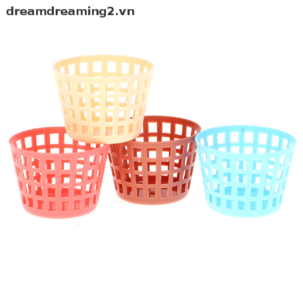 Bộ 5 Giỏ Đựng Đồ mini Dễ Thương Cho Nhà Búp Bê Tỉ Lệ 1 / 12