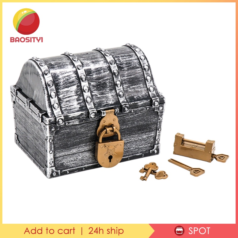 Baosity1] Đồ Chơi Hình Kho Báu Cướp Biển Cổ Điển Cho Bé