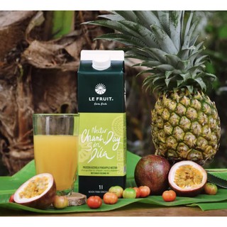 NƯỚC ÉP SƠ RI, CHANH DÂY & DỨA LE FRUIT 1L