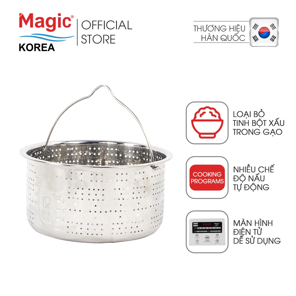 Nồi Cơm Điện Tách Đường Magic Korea A-511