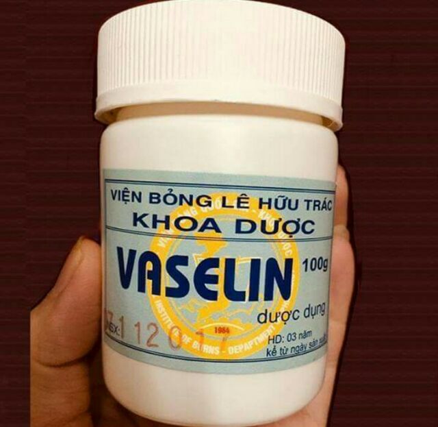 ( Bb221 ) Kem nẻ Vaseline 100 g Viện Bỏng Quốc Gia Lê Hữu Trác ( Linhnam_SPA )