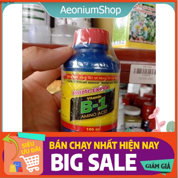 PHÂN BÓN LÁ CAO CẤP VITAMIN B1 100Ml NHẬP KHẨU THÁI LAN 🧑🏻‍🌾