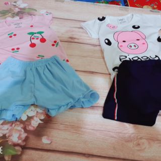 Combo 5 bộ quần áo cho bé