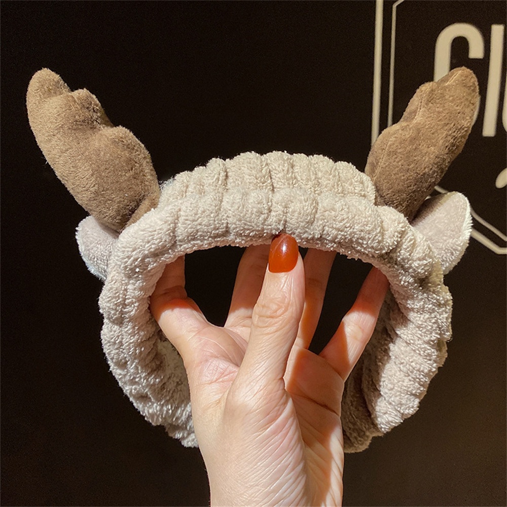 Băng đô lông mềm đa năng phong cách Hàn Quốc đáng yêu xinh xắn cho nữ