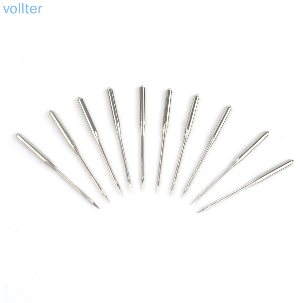 Bộ 10 cái kim khâu gắn máy may cầm tay chạy điện mini bằng thép không gỉ