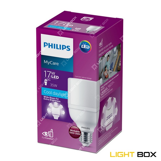 Bóng đèn LED trụ Philips Bright E27 13W - 15W - 17W