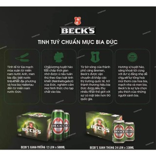 BIA BECK'S 12 LON 500ML