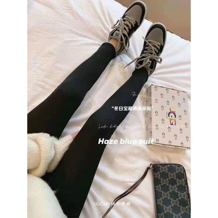 [HÀNG QUẢNG CHÂU] Quần legging UGG Free size  từ 40-53kg,  chất lượng cực ấm áp và thời trang, form đẹp, chất dãn | BigBuy360 - bigbuy360.vn