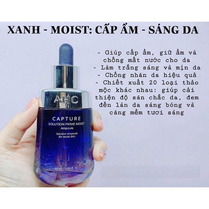 Tinh Chất Dưỡng Ẩm Trắng Da AHC Capture Solution Max Ampoule