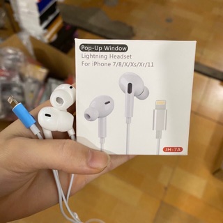 Tai iphone chân dẹt giống tai Airpod Pro Có hộp