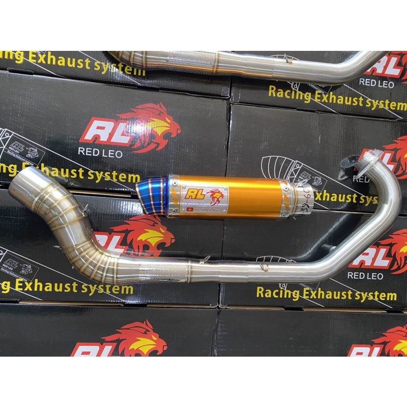 Full Sét Pô NLK Redleo Exciter Size 38-42-60 - Dành Cho Xe 72td