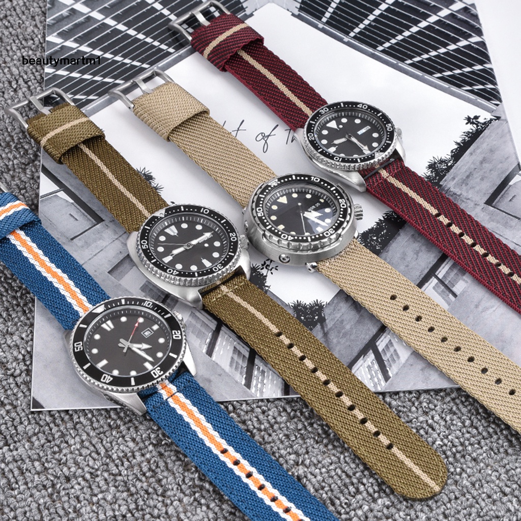 Dây Nylon Mềm Chống Mồ Hôi Thoáng Khí 22mm Cho Đồng Hồ Thể Thao Beautymartm1 Huawei GT2