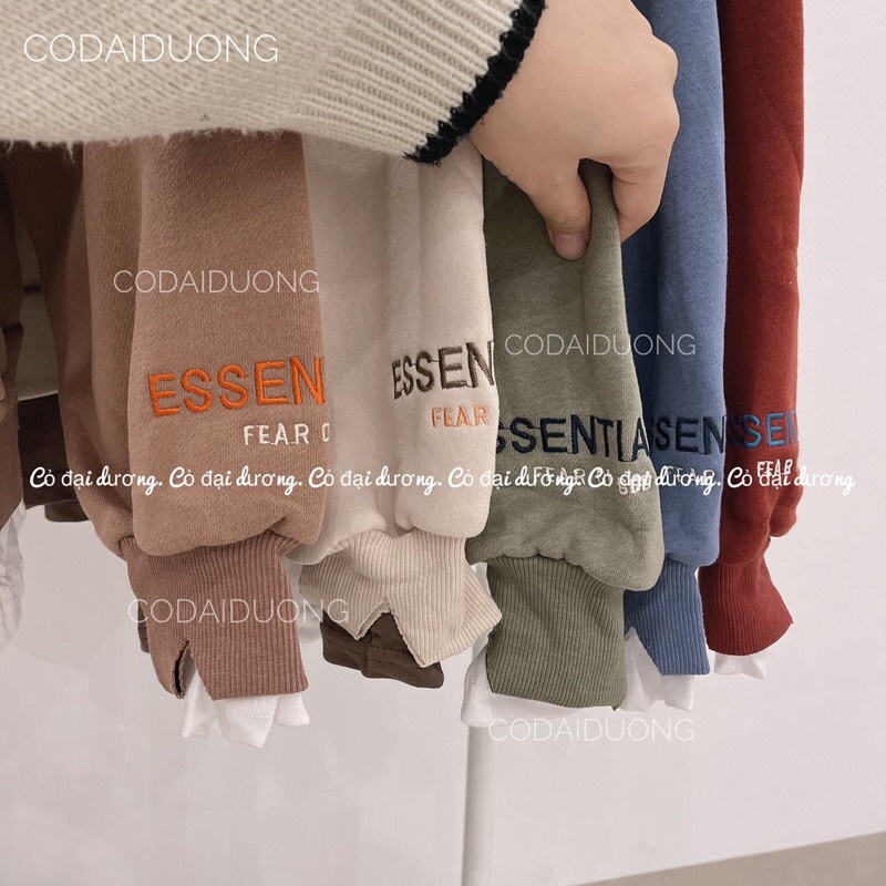 áo nỉ SWT essentials vá màu | BigBuy360 - bigbuy360.vn