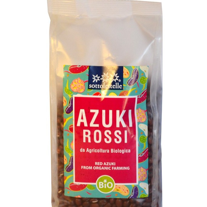 Đậu đỏ Azuki hữu cơ 500g Sottolestelle-OL