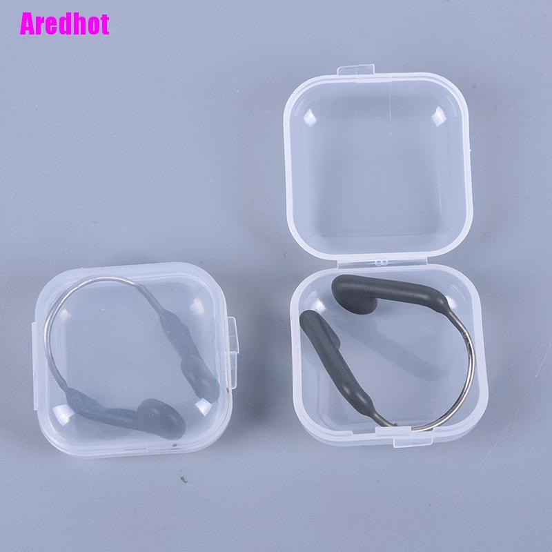 Kẹp mũi bằng silicon mềm có dây thép dùng cho bơi lội thể thao dưới nước