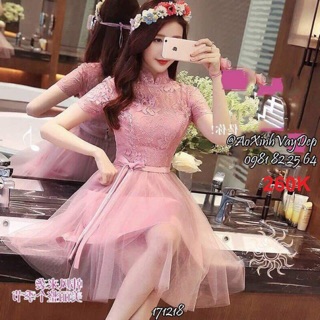 Đầm ren phối lưới
