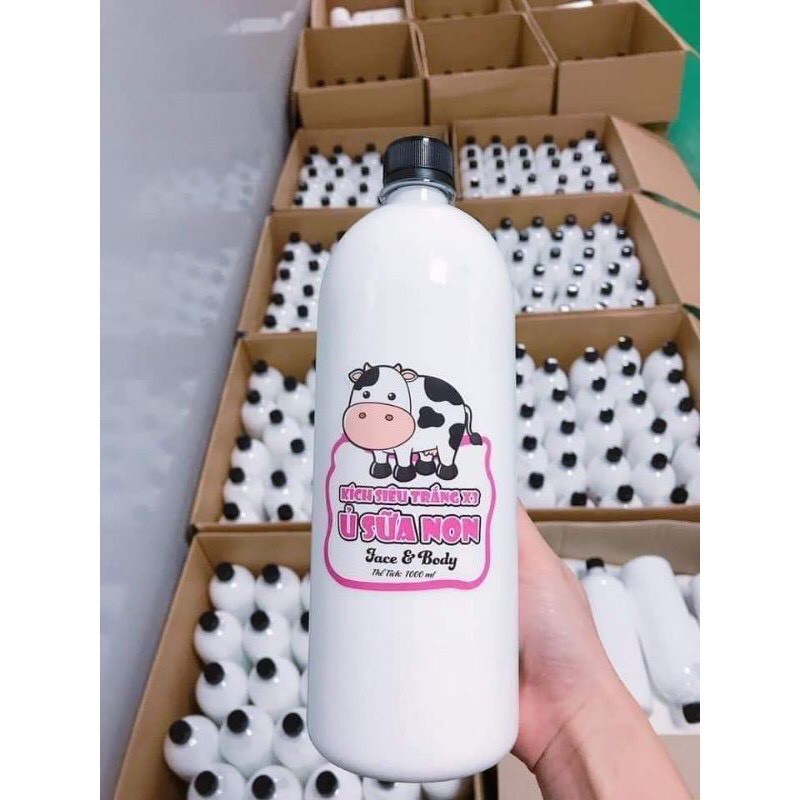 Chai Nhựa 1000ml kèm Nắp, Chai tròn nhựa pet 1 lít (1000ml) fi30