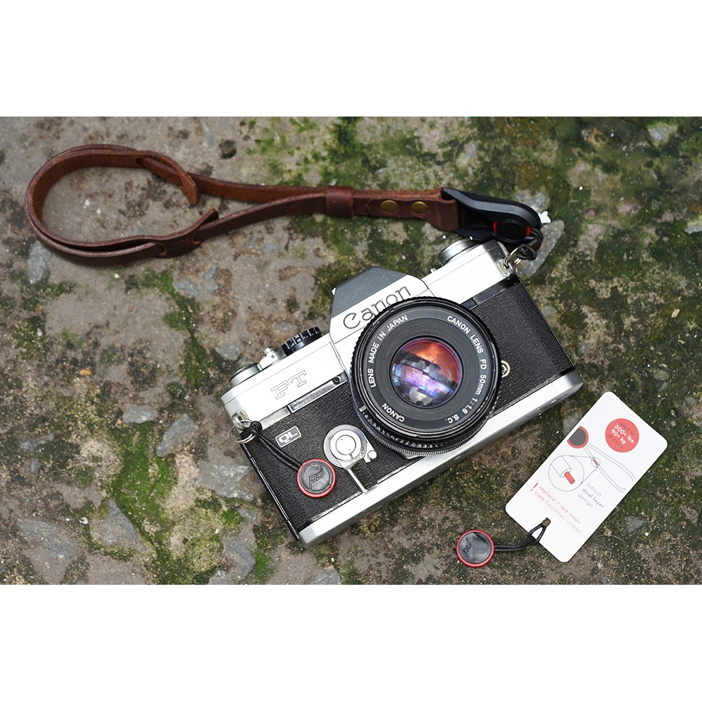 Dây Đeo Tay Handstrap Máy Ảnh Da Bò Handmade Móc Peak Design Chính Hãng TA5033