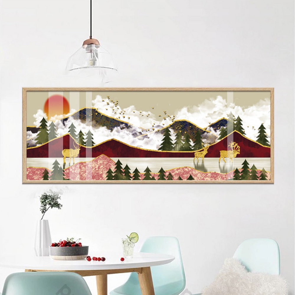 In hình ép gỗ Laminate TRANH PHONG CẢNH - Mẫu 23 (1 Ngang 20x60, 30x90). In ảnh theo yêu cầu
