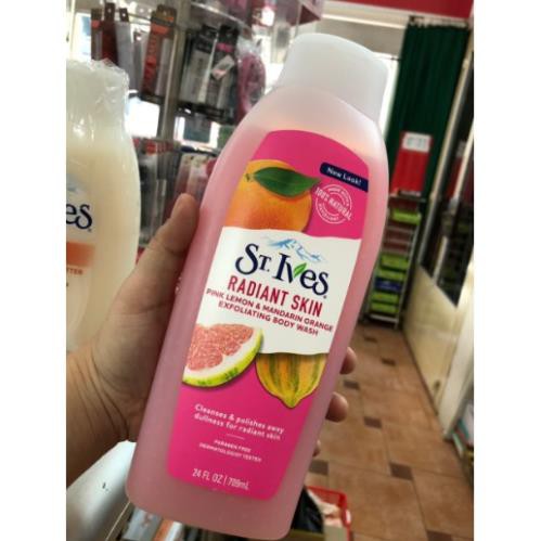 Sữa tắm ST.Ives muối biển,yến mạch bơ, cam chanh, hoa hồng và lô hôi 650ml | BigBuy360 - bigbuy360.vn