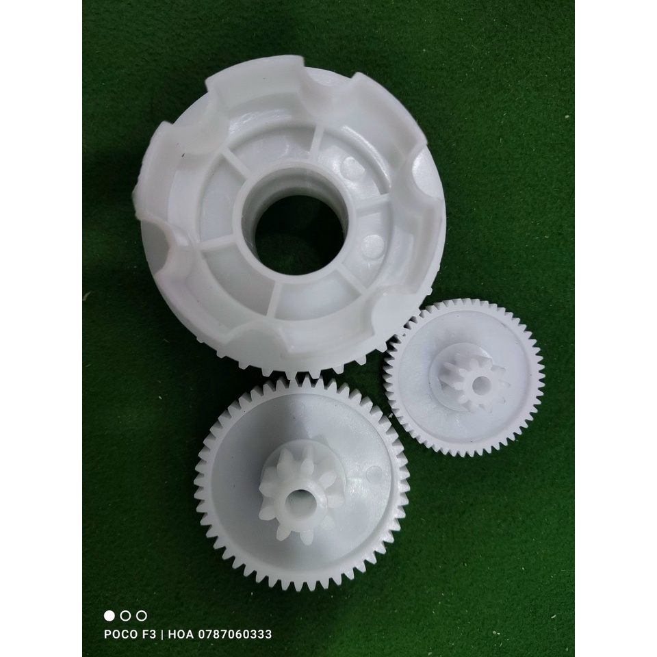 Bộ Bánh Răng WEIXU Rs550 3 món Dành Cho Động Cơ WEIXU RS550 12v